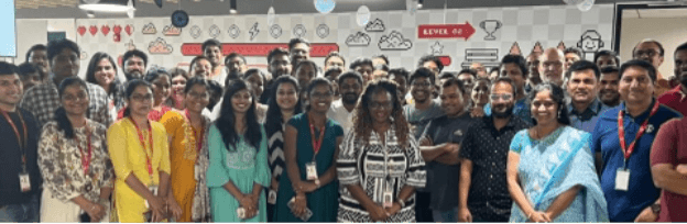 The India Chapter of F5 Connects Women gathers for a fireside chat with female engineering leaders. The India Chapter of F5 Connects Women gathers for a fireside chat with female engineering leaders.