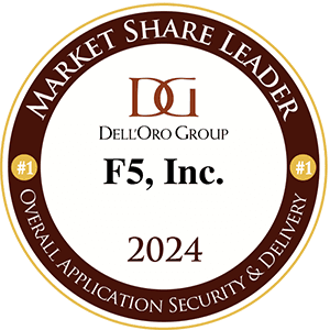 DellOro Group market share leader badge