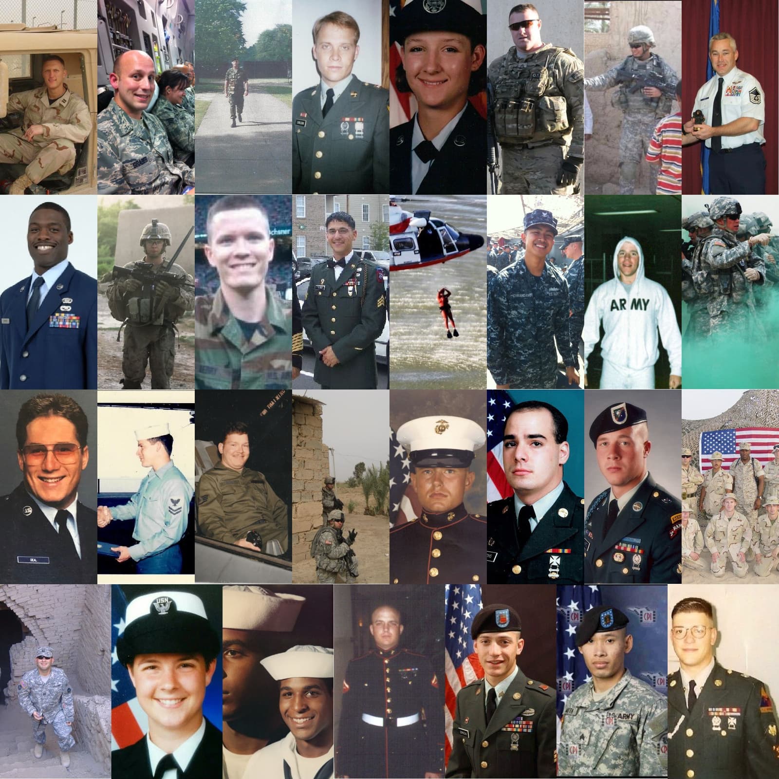 Some of our awesome F5 employees who serve and have served